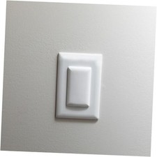 Safety StayPut Double 6 Piece Set White 6 Pack - Double Outlet Cover - White