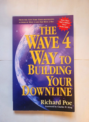 The Wave 4 Way to Building Your Downline Richard Poe Paperback NOS Free Shipping