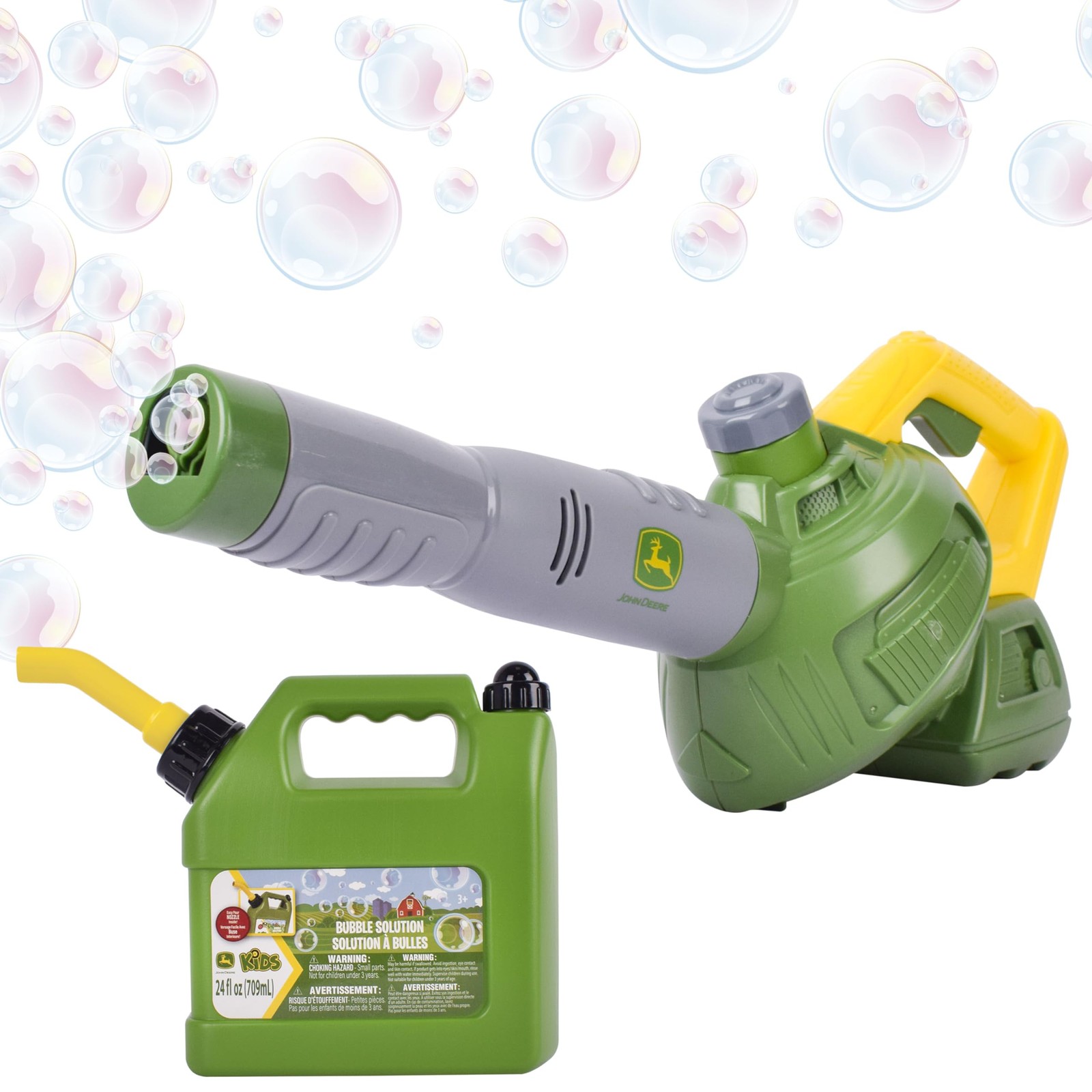 Toy For Kids 24oz Refill John Deere Outdoor Machine Easy