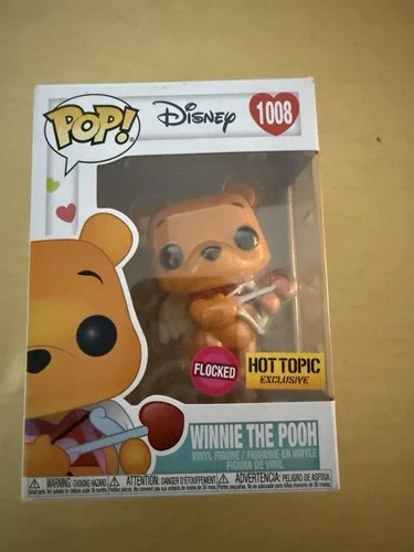 Funko Pop! Vinyl: Disney - Winnie the Pooh (Flocked) - Hot Topic ) #1008