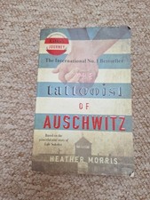 Heather Morris the Tattooist of Aushwitz Paperback Book