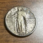 1927-S Standing Liberty Silver Quarter Fine