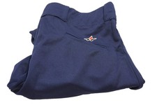Alleson Womens XL Navy Softball Pants Elastic Waist 5 Belt loop with Drawstring