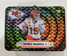 NFL Offically  Licensed, Patrick Mahomes, Metal Lunch Box - Small Ding