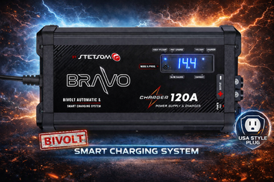 #ad STETSOM BRAVO CHARGER 120A SAME DAY SHIPPING FROM USA $219.99