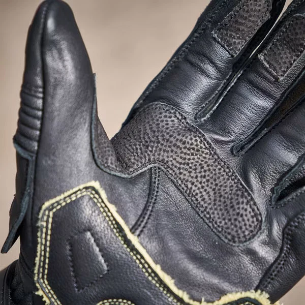 RST Tractech Evo 4 Short Leather Black white, photo 10 of 11