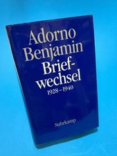 Adorno Benjamin Briefe und Briefwechsel: Brie...