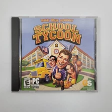 School Tycoon (PC CD-ROM, 2003) - Rule Your School! Windows Simulation Game