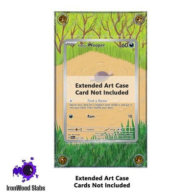 Paldean Wooper 221/193   Illustration Rare Paldea Evolved Extended Art Case