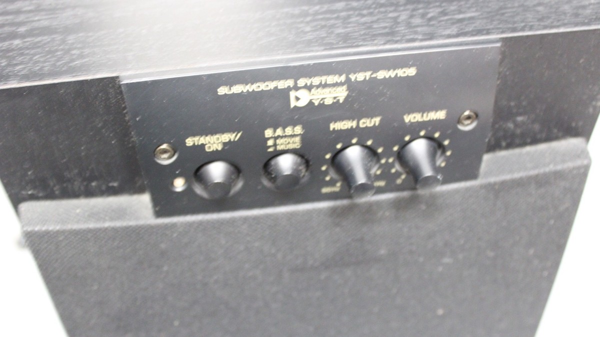 Yamaha YST-SW105 Powered Subwoofer for sale online | eBay