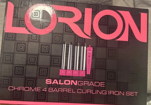 5 in 1 Curling Iron Set with Curling Brush and 4 Interchangeable Ceramic Curlin