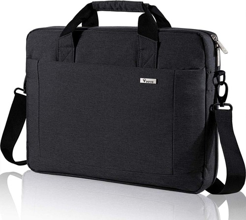 Voova Laptop Bag Case 17 17.3 Inch Computer Sleeve Messenger Bag with Shoulder S