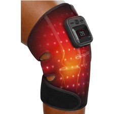 Red Light Therapy Knee Massager, Knee Pain Relief, Cordless 5000mAh Heated Kn...