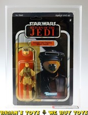 Vintage Kenner Star Wars Carded ROTJ 77 Back-A Leia  Boushh Disguise  Action ...