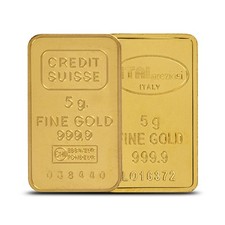 5 Gram Gold Bar (Varied Condition, Any Mint) Random Brand 4725.43 per troy oz