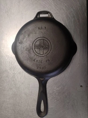 Griswold 2503 Hinged #3 Pan Lower