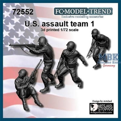FC MODEL TREND FCMT72552 US WWII assault team 1 (1:72)
