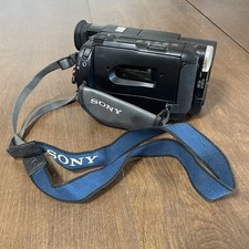 Sony Handycam CCD-TR67 Video8 XR Camcorder 10x Optical Zoom Black Parts Broken