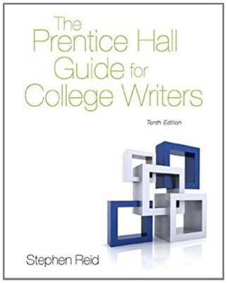 The Prentice Hall Guide for College Writers Hardcover Stephen P.
