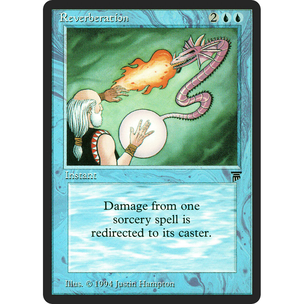 MTG \\>> Reverberation (Legends) <<// English - 341 Trading - Magic