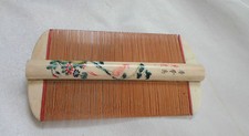 ASIAN NATURAL MATERIAL HAND PAINTED BEAUIFUL HAIR COMB