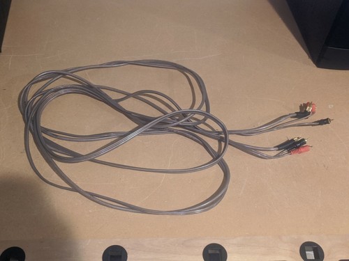 OEM Sonance Medialinq gold OFC bronze interconnect RCA Cable AV Main Amp 14ft