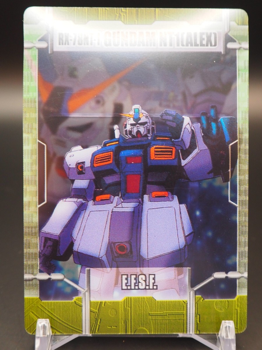 RX-78NT-1 Gundam NT1 [ALEX] Gundam 11-01-127 Trading Card Wafer
