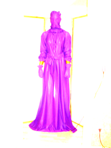 ADULT Nylon Kleid Baby  Nachkleid Dienstmädchen kleid Maid Transperant Stof  - Bild 1 von 4