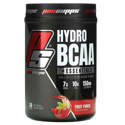 3 X ProSupps, Hyrdo BCAA +Essentials, Fruit Punch, 14.6 oz (414 g)