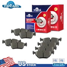Front & Rear Ceramic Disc Brake Pads Kit For BMW Z4 325i 325Ci 320i 325xi 318i