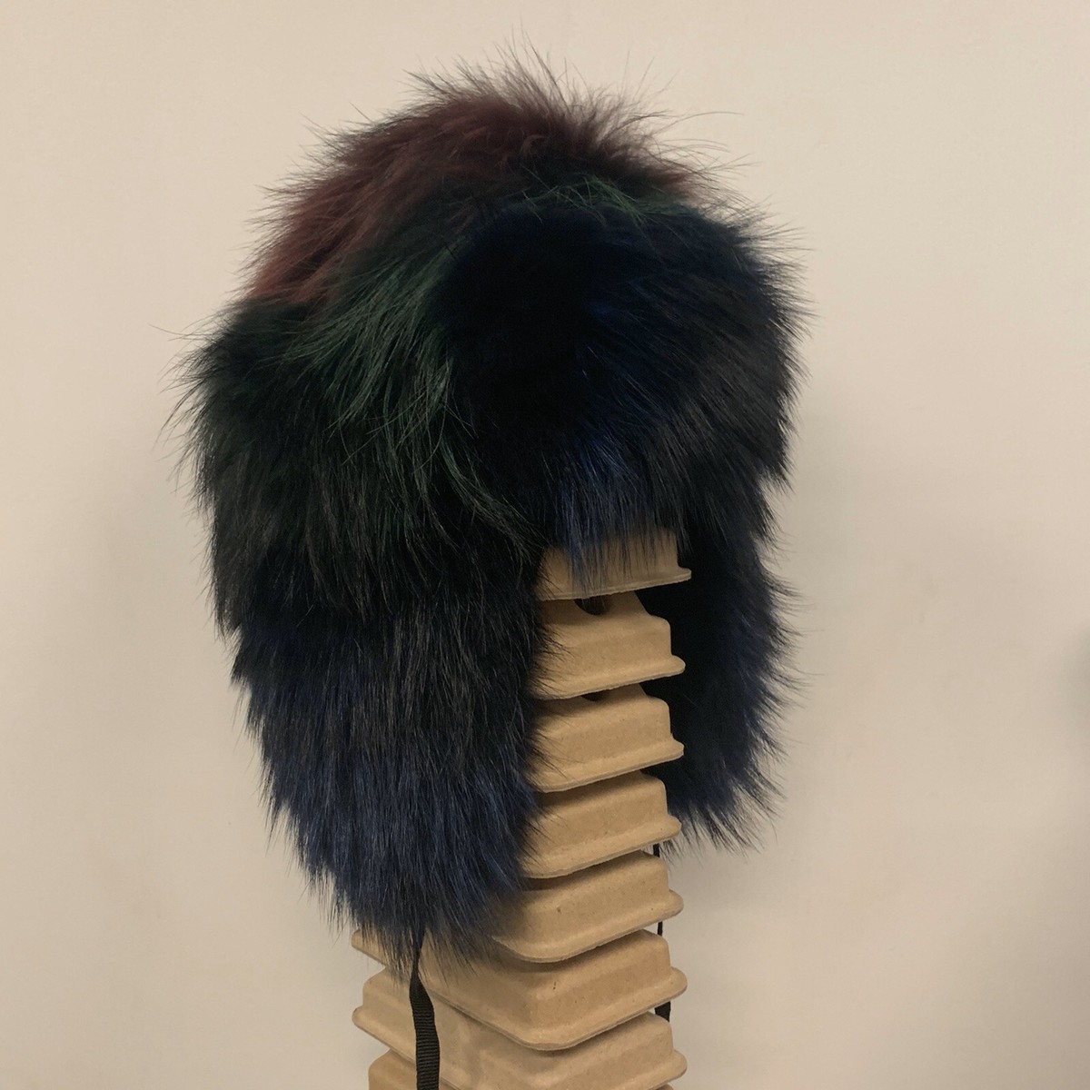 帽子 2000s Rare Grunge Fur Hat With Tail 2000s Rare Grunge Fur Hat With Tail（2000s Rare Grunge Fur
