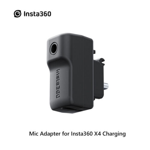 For Insta360 X4 Camera Mic Adapter Charging Audio Adapter Extension Accessories - Picture 1 of 10