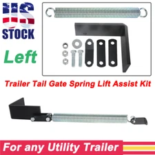 Left side Trailer Tail Gate Spring Lift Assist Retrofit Kit For Utility Trailer