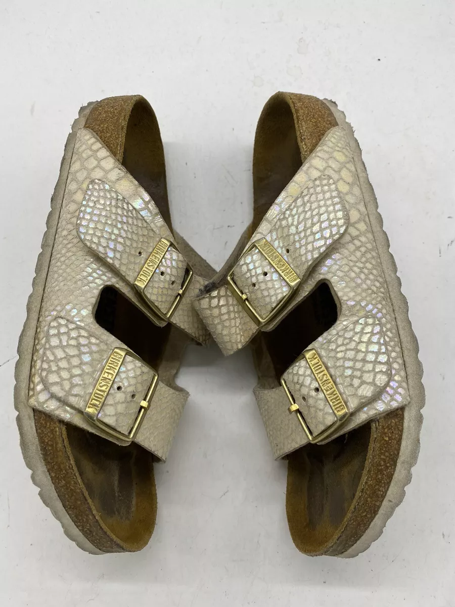 Birkenstock metallic on sale snake