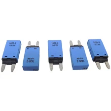 Automotive Circuit Breaker 5-Pack of E-T-A 14.5 VDC 15 Amp 1620-2
