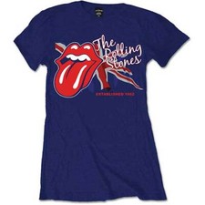 Rolling Stones - Lick The Flag Damen Shirt Gr. XL Official Merch
