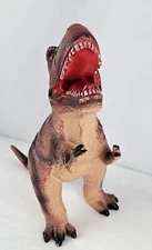 T-REX Tyrannosauras Rubber Dinosaur Figure Toy 13 X 20 