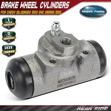 Rear LH / RH Drum Brake Wheel Cylinder for Chevy Silverado 1500 GMC Sierra 1500