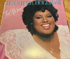 Jennifer Holiday Feel My Soul Vinyl Record LP Geffen 1983 R&B Soul