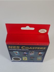 Nintendo NES Classic Video Game Cartridge Coasters Super Mario Donkey Kong Zelda