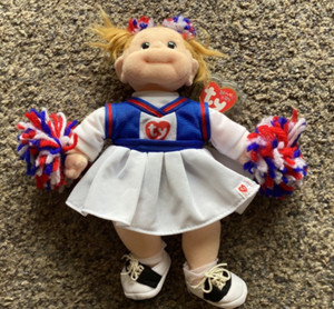 Ty Beanie Kids - Precious in Cheerleader Outfit  complete  J