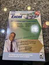 Video Professor Learn Excel 3-CD Set PC CD-ROM 