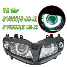 Fit For Sv650s Sv1000s 2003-12 Demon Angel Eye Hid Projector Headlight Assembly Fit For Sv650s Sv1000s 2003-12 Demon Angel Eye Hid Projector Headlight Assembly