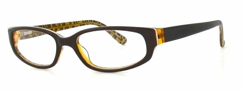 Calabria Vivid 725 Blue Light Blocking Glasses Brown Leopard Cateye Frame