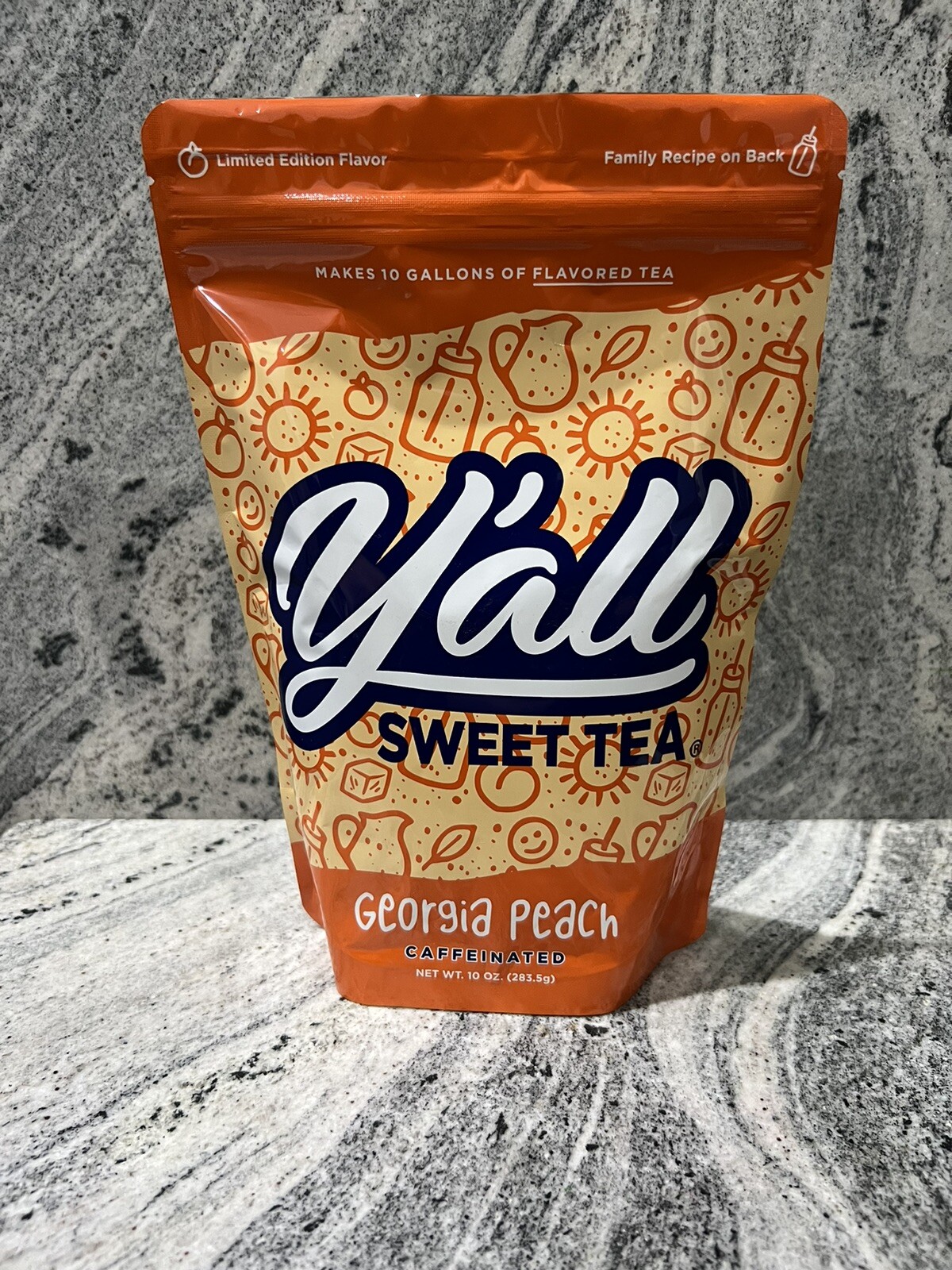 Y'all Sweet Tea Peach Limited Edition Caffeinated Premium SOLD