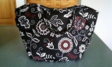 Longaberger STAY COOL INSULATED LUNCH BAG / TOTE - "ENCHANTED" - PRETTY  NEW 