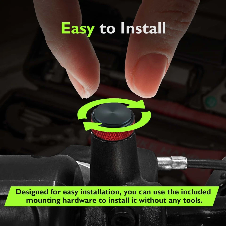 3x Tapones de orificio para espejo retrovisor motocicleta M10x1.25 aptos para Honda CBR1000R CBR600R CRF250R Foto 3 de 4