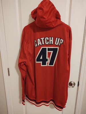 LRG Lifted Research Group Emrbroidered 47 Catch Up Full Zip Hooded Jacket 3XL