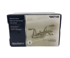 Aquasource Bathroom Faucet Brushed Nickel Finish #0007148