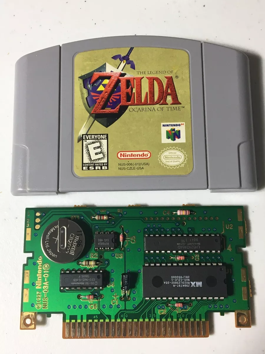 Vintage The Legend of Zelda Ocarina of Time Nintendo 64 Tested Excellent  Very Clean N64 Video Game